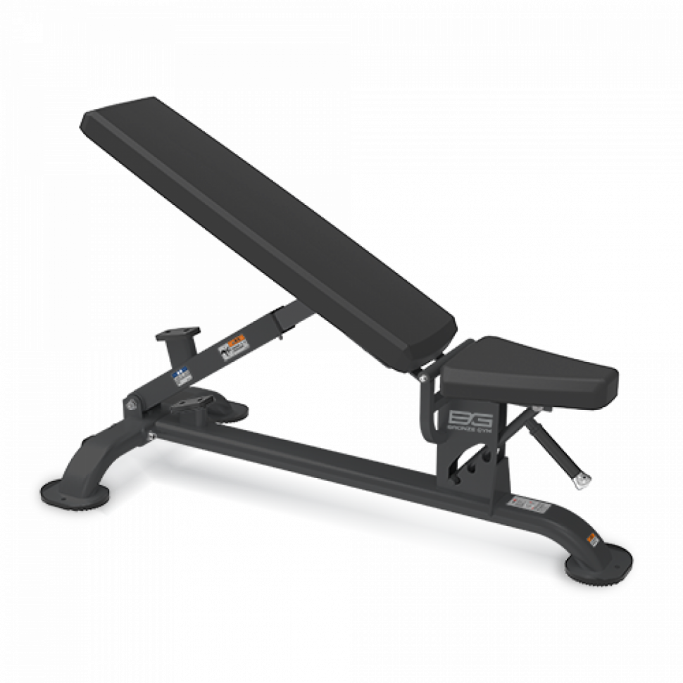 Универсальная регулируемая скамья BRONZE GYM BR-1004 Универсальная регулируемая скамья BRONZE GYM BR-1004