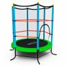 Батут детский DFC SMRKIDS 55" с сеткой, GREEN