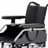 Кресло-коляска механ. MEYRA EuroChair2  2.750 (43см) пневмо колеса, цв.рамы серебро