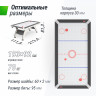 Игровой стол UNIX Line Аэрохоккей (214х112 cм) White Игровой стол UNIX Line Аэрохоккей (214х112 cм) White