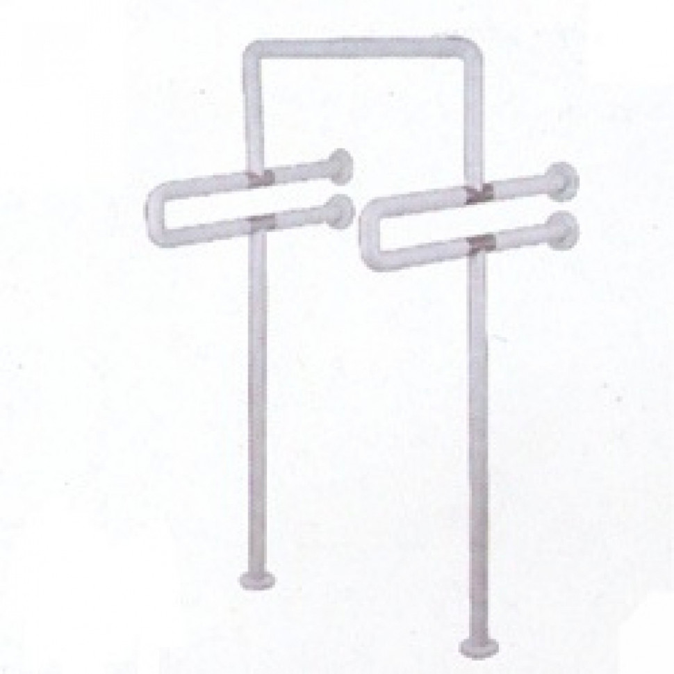 Поручень для санитарно-гигиенических комнат 8807 белый