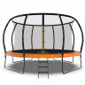 Батут DFC KENGOO II 14FT-BAS-BO внутр.сетка, лестница